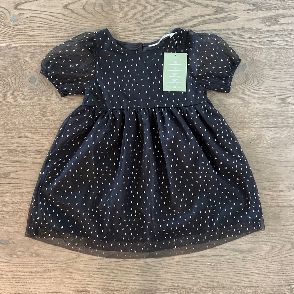 H&M Dotted Tulle Dress 2T